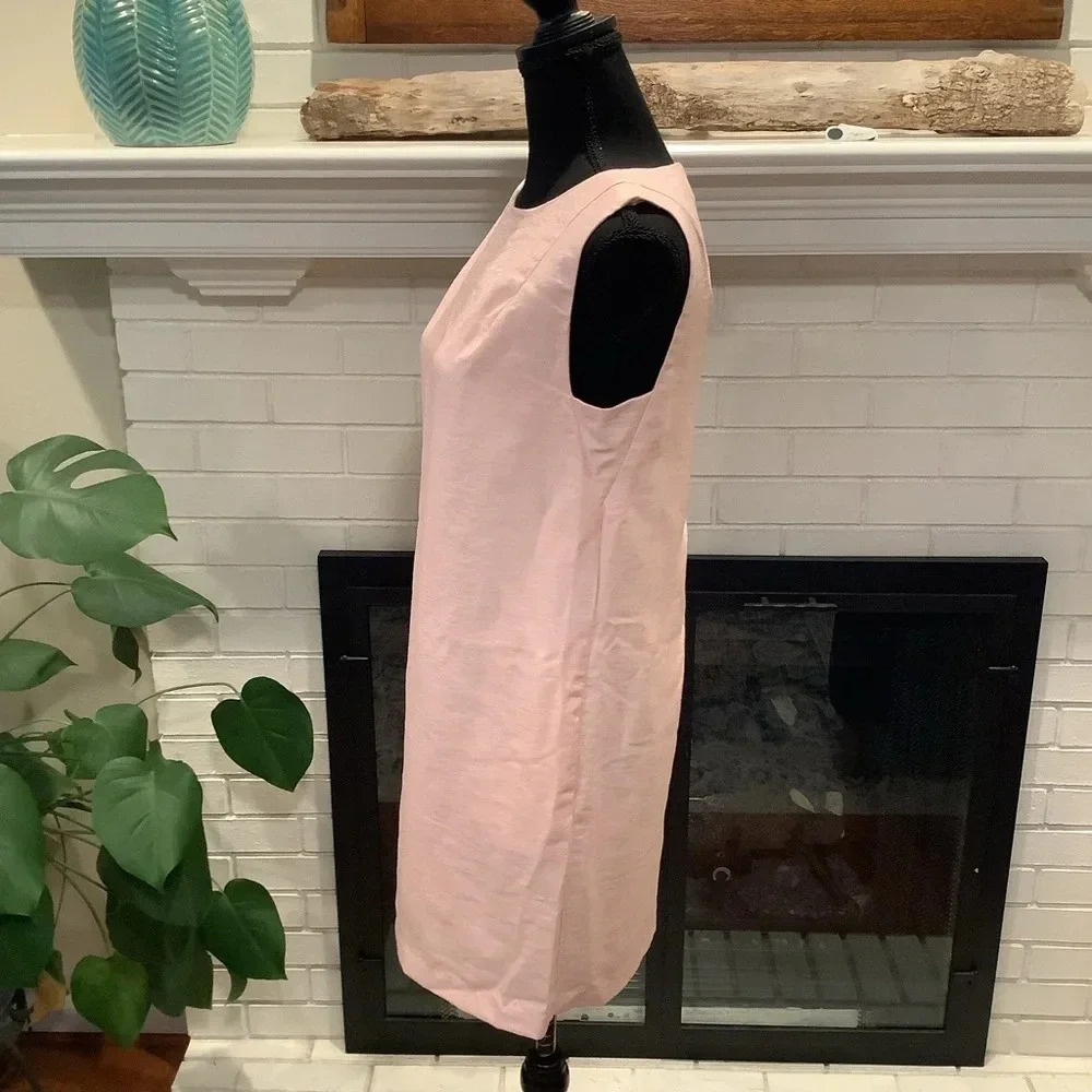 #5 Gorgeous HYPR Pink Shimmer Slip Dress Size Medium - Picture 6 of 12
